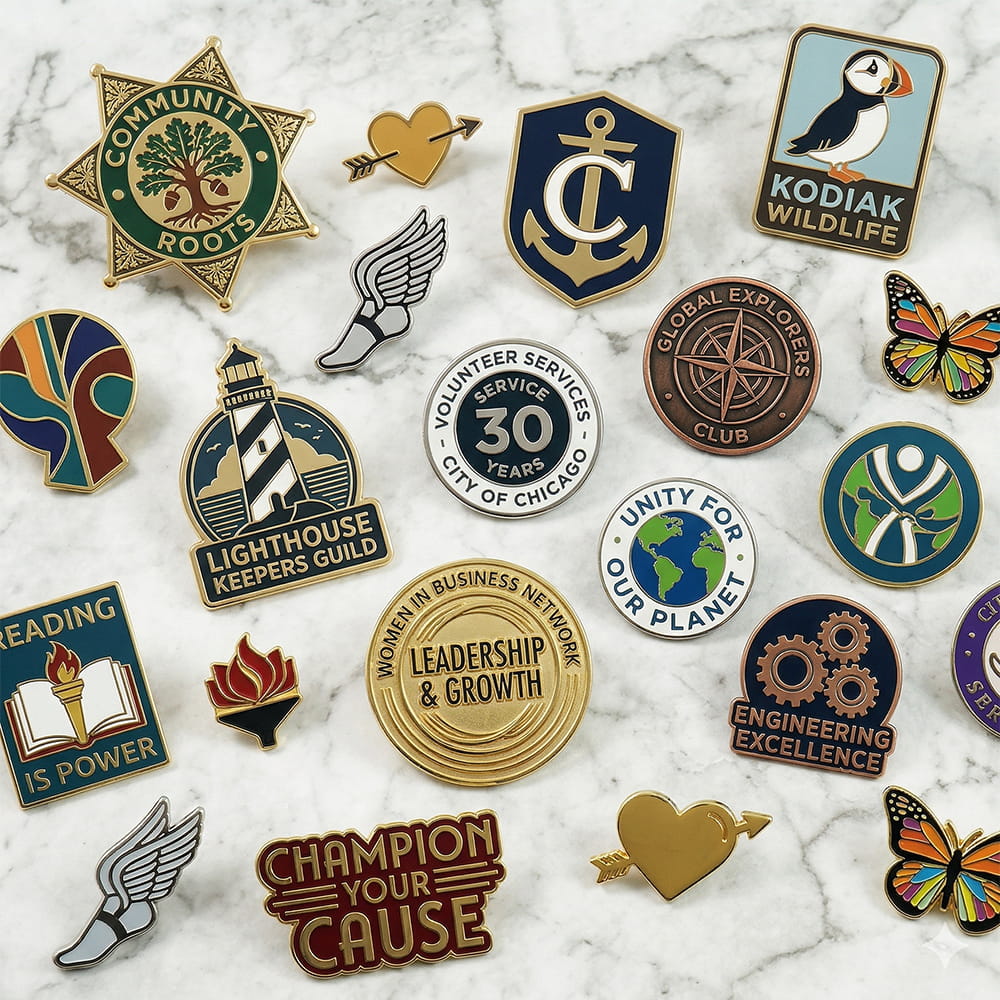 custom label Soft Enamel Pins