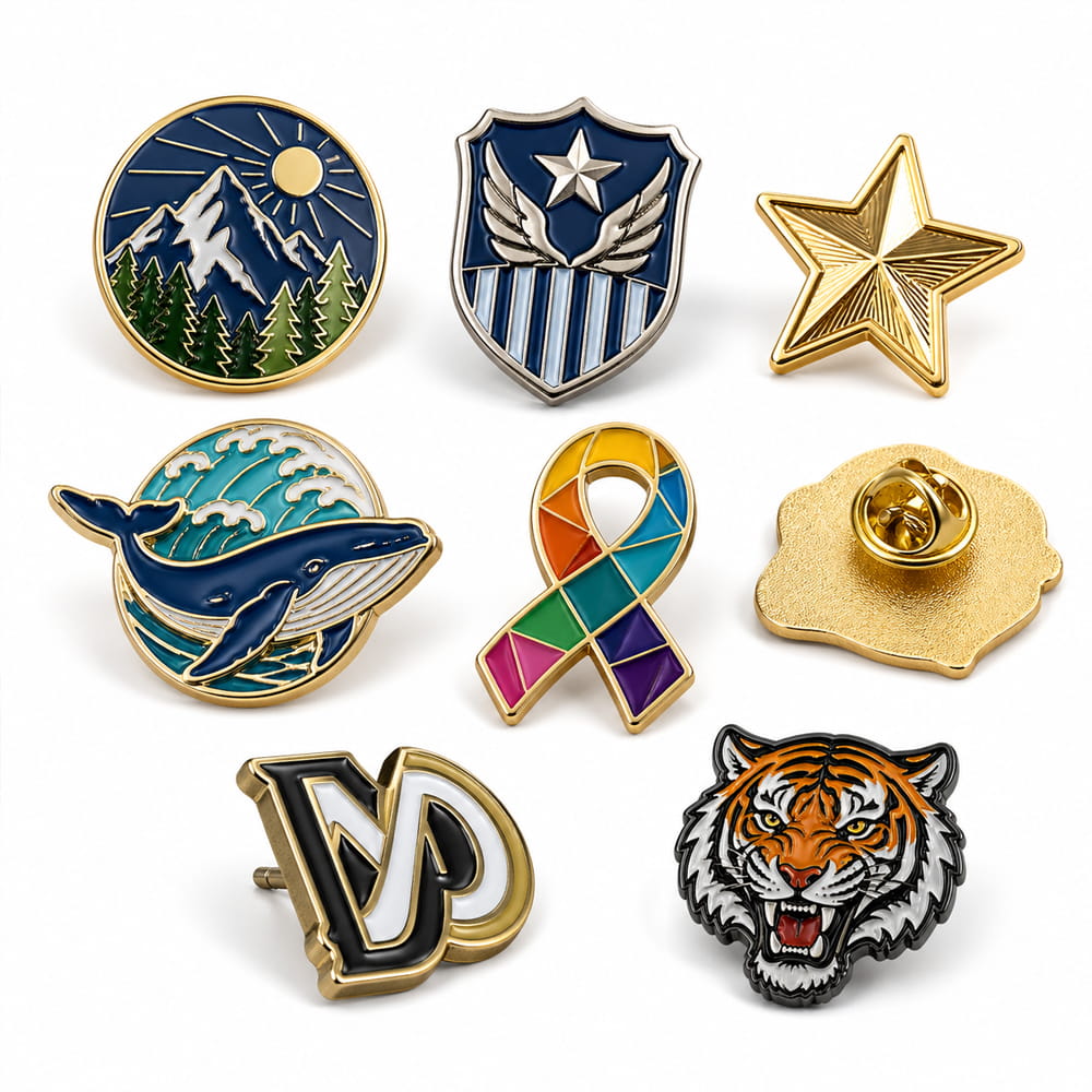 custom label Soft Enamel Pins
