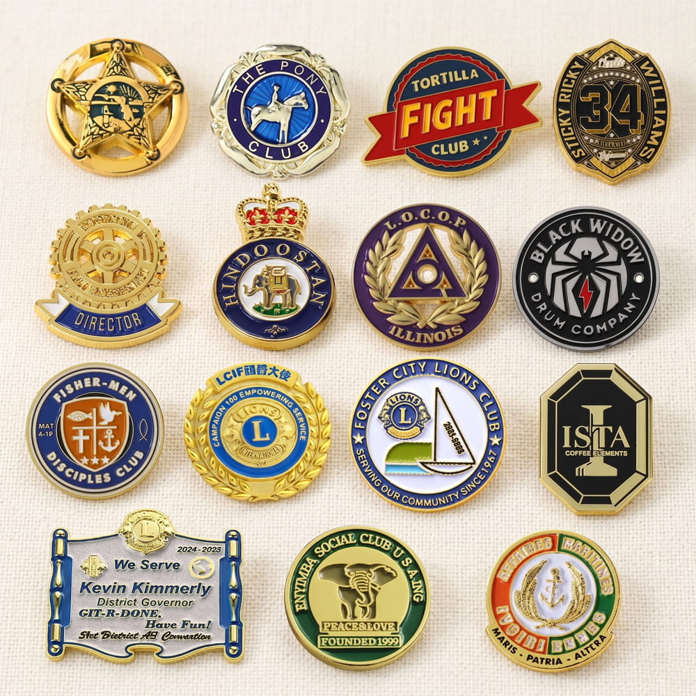 custom label Soft Enamel Pins